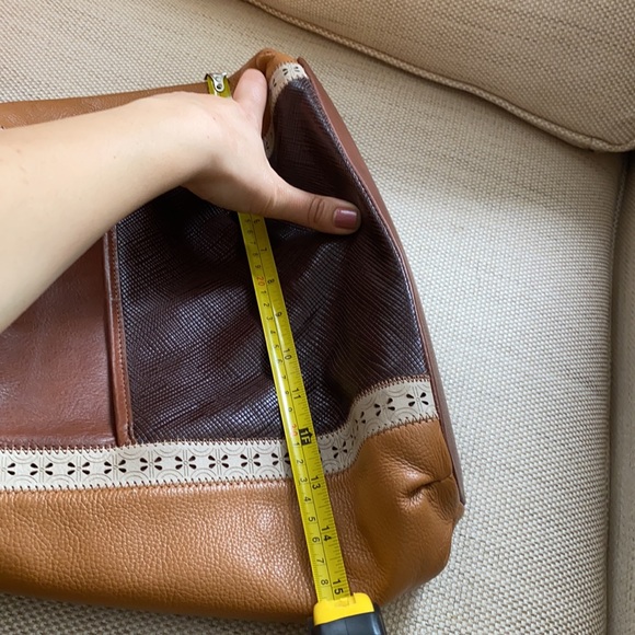 BRIGHTON vintage leather shoulderbag - Picture 6 of 9